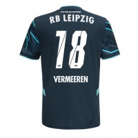 Dres RB Leipzig Arthur Vermeeren #18 Tretina 2024-25 Krátky Rukáv